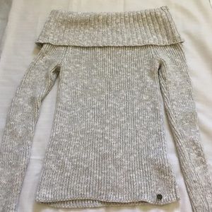 Hollister off the shoulder sweater